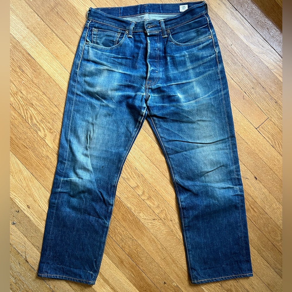 501 Levi’s Original Jeans White Oak cone denim